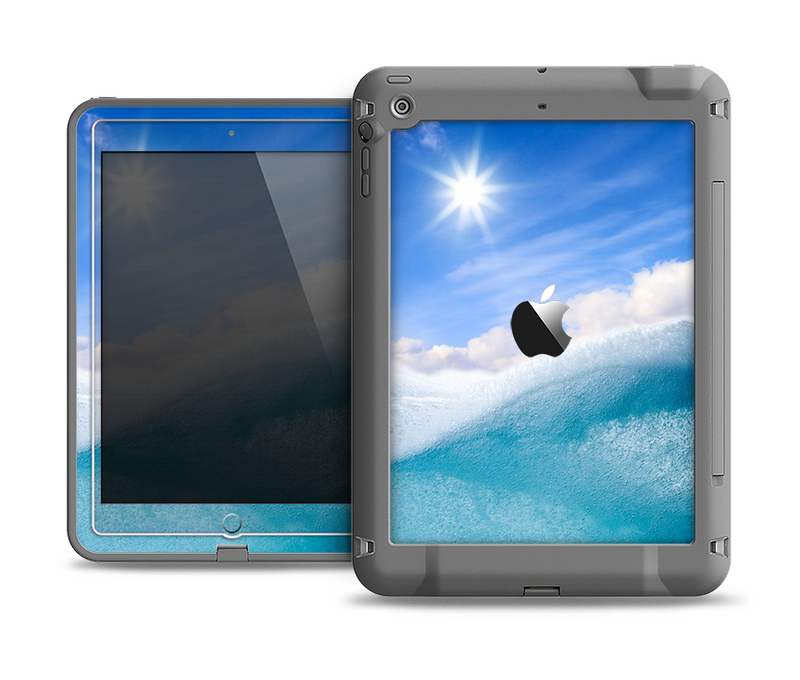 The Sunny Day Waves Apple iPad Air LifeProof Fre Case Skin Set