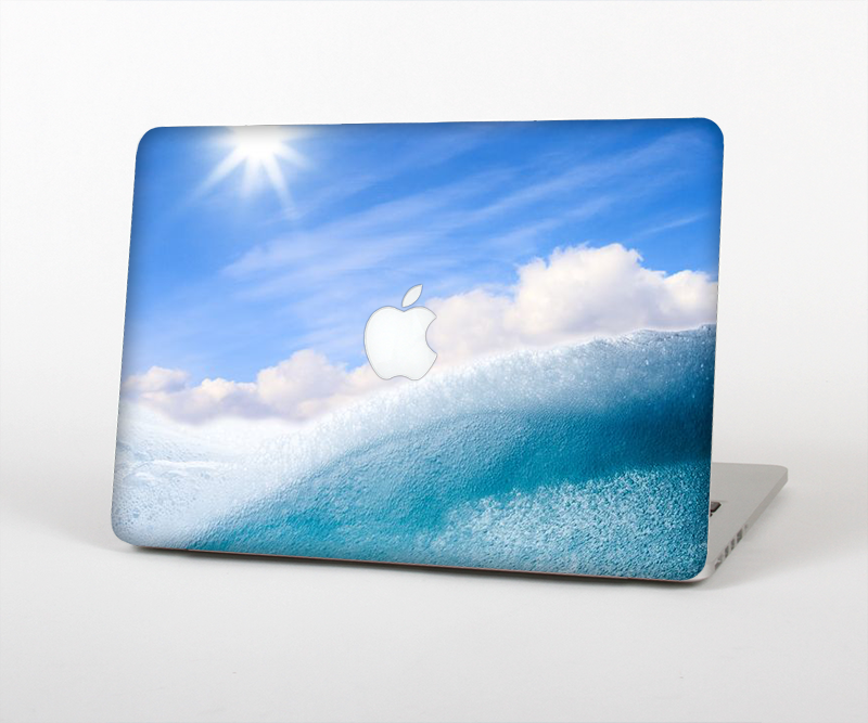 The Sunny Day Waves Skin Set for the Apple MacBook Pro 15" with Retina Display