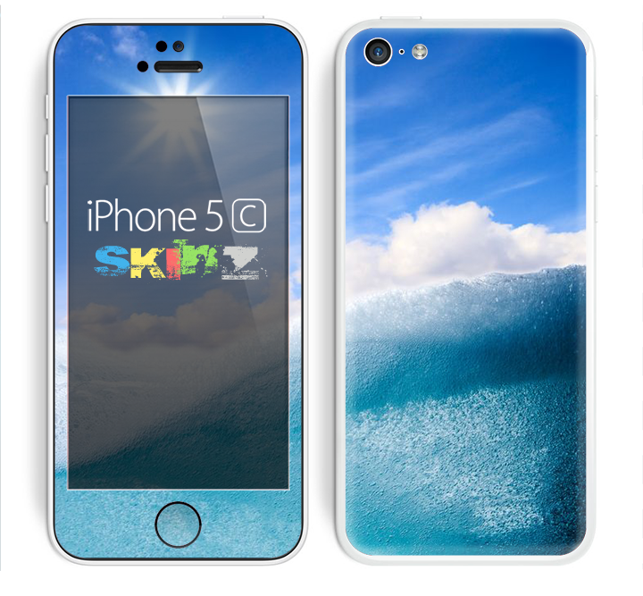 The Sunny Day Waves Skin for the Apple iPhone 5c