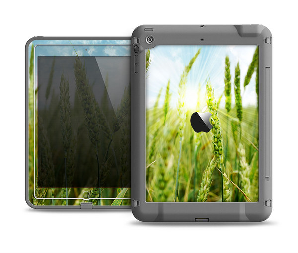 The Sunny Wheat Field Apple iPad Air LifeProof Fre Case Skin Set