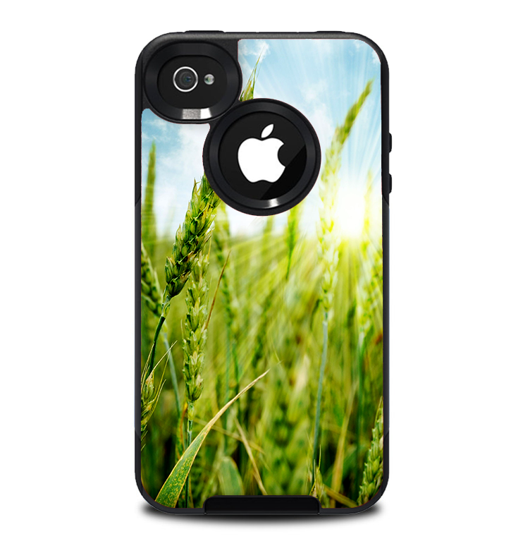 The Sunny Wheat Field Skin for the iPhone 4-4s OtterBox Commuter Case