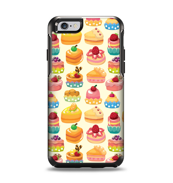 The Sweet Treat Pattern Apple iPhone 6 Otterbox Symmetry Case Skin Set