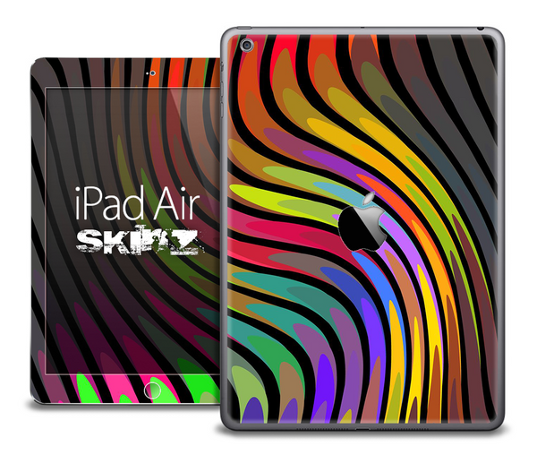 The Swirled Abstract Swirled Skin for the iPad Air