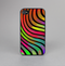 The Swirled Neon Abstract Lines Skin-Sert for the Apple iPhone 4-4s Skin-Sert Case