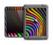 The Swirled Neon Abstract Lines Apple iPad Mini LifeProof Fre Case Skin Set