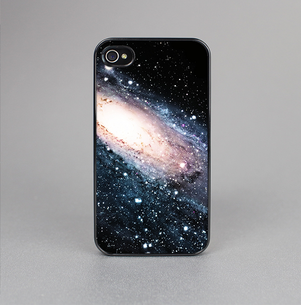 The Swirling Glowing Starry Galaxy Skin-Sert for the Apple iPhone 4-4s Skin-Sert Case