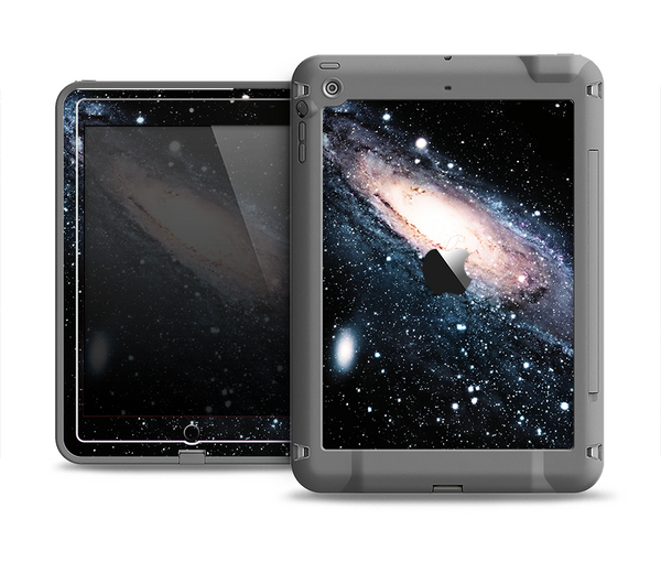 The Swirling Glowing Starry Galaxy Apple iPad Mini LifeProof Fre Case Skin Set