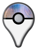 The Swirling Tie-Dye Scratched Surface Pokémon GO Plus Vinyl Protective Decal Skin Kit