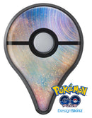 The Swirling Tie-Dye Scratched Surface Pokémon GO Plus Vinyl Protective Decal Skin Kit