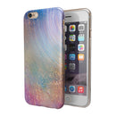 The Swirling Tie-Dye Scratched Surface iPhone 6/6s or 6/6s Plus 2-Piece Hybrid INK-Fuzed Case