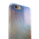 The Swirling Tie-Dye Scratched Surface iPhone 6/6s or 6/6s Plus 2-Piece Hybrid INK-Fuzed Case