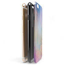 The Swirling Tie-Dye Scratched Surface iPhone 6/6s or 6/6s Plus 2-Piece Hybrid INK-Fuzed Case