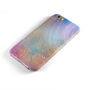 The Swirling Tie-Dye Scratched Surface iPhone 6/6s or 6/6s Plus 2-Piece Hybrid INK-Fuzed Case
