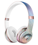 The Swirling Tie-Dye Scratched Surface Full-Body Skin Kit for the Beats by Dre Solo 3 Wireless Headphones