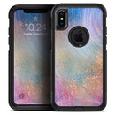 The Swirling Tie-Dye Scratched Surface - Skin Kit for the iPhone OtterBox Cases