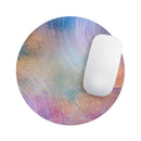 The Swirling Tie-Dye Scratched Surface// WaterProof Rubber Foam Backed Anti-Slip Mouse Pad for Home Work Office or Gaming Computer Desk