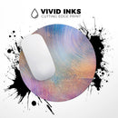 The Swirling Tie-Dye Scratched Surface// WaterProof Rubber Foam Backed Anti-Slip Mouse Pad for Home Work Office or Gaming Computer Desk