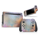 The Swirling Tie-Dye Scratched Surface // Skin Decal Wrap Kit for Nintendo Switch Console & Dock, Joy-Cons, Pro Controller, Lite, 3DS XL, 2DS XL, DSi, or Wii - Vinyl Skin Wrap for Nintendo Switch 2, OLED, Lite, Pro Controller, Wii & Classic Handhelds