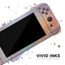The Swirling Tie-Dye Scratched Surface // Skin Decal Wrap Kit for Nintendo Switch Console & Dock, Joy-Cons, Pro Controller, Lite, 3DS XL, 2DS XL, DSi, or Wii - Vinyl Skin Wrap for Nintendo Switch 2, OLED, Lite, Pro Controller, Wii & Classic Handhelds