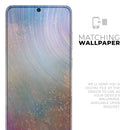 The Swirling Tie-Dye Scratched Surface - Premium Vinyl Skin Decal for Samsung Galaxy S25 Ultra, S24, S23, S22 & All Galaxy S Models