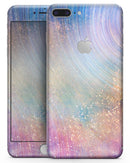 The Swirling Tie-Dye Scratched Surface - Skin-kit for the iPhone 8 or 8 Plus