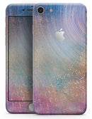The Swirling Tie-Dye Scratched Surface - Skin-kit for the iPhone 8 or 8 Plus