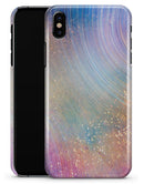 The Swirling Tie-Dye Scratched Surface - iPhone X Clipit Case