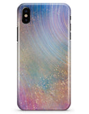 The Swirling Tie-Dye Scratched Surface - iPhone X Clipit Case