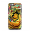 The Swirly Abstract Golden Surface Apple iPhone 6 Plus Otterbox Symmetry Case Skin Set