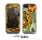 The Swirly Abstract Golden Surface Skin for the Apple iPhone 5c LifeProof Case