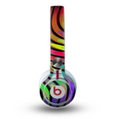 The Swirly Color Change Lines Skin for the Beats by Dre Mixr Headphones