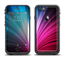 The Swirly HD Pink & Blue Lines Apple iPhone 6/6s LifeProof Fre Case Skin Set