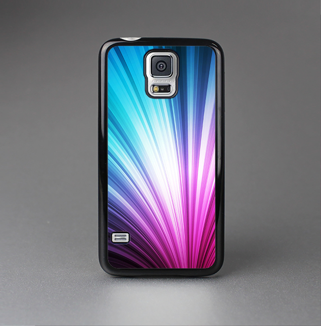 The Swirly HD Pink & Blue Lines Skin-Sert Case for the Samsung Galaxy S5