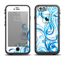The Swirly Vector Water-Splash Pattern Apple iPhone 6/6s LifeProof Fre Case Skin Set