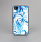 The Swirly Vector Water-Splash Pattern Skin-Sert for the Apple iPhone 4-4s Skin-Sert Case