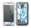 The Swirly Vector Water-Splash Pattern Skin Samsung Galaxy S5 frē LifeProof Case