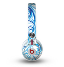 The Swirly Vector Water-Splash Pattern Skin for the Beats by Dre Mixr Headphones