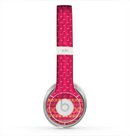 The Tall Pink & Orange Floral Vector Pattern Skin for the Beats by Dre Solo 2 Headphones