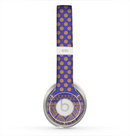 The Tall Purple & Orange Floral Vector Pattern Skin for the Beats by Dre Solo 2 Headphones