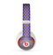 The Tall Purple & Orange Floral Vector Pattern Skin for the Beats by Dre Studio (2013+ Version) Headphones