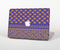 The Tall Purple & Orange Vintage Pattern Skin Set for the Apple MacBook Pro 15" with Retina Display