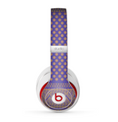 The Tall Purple & Orange Vintage Pattern Skin for the Beats by Dre Studio (2013+ Version) Headphones