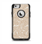 The Tan Abstract Vector Pattern Apple iPhone 6 Otterbox Commuter Case Skin Set
