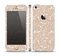 The Tan Abstract Vector Pattern Skin Set for the Apple iPhone 5