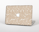 The Tan Abstract Vector Pattern Skin for the Apple MacBook Pro Retina 15"