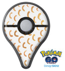 The Tan All Over Hemisphere Pattern Pokémon GO Plus Vinyl Protective Decal Skin Kit