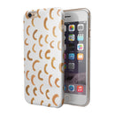 The Tan All Over Hemisphere Pattern iPhone 6/6s or 6/6s Plus 2-Piece Hybrid INK-Fuzed Case