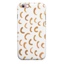 The Tan All Over Hemisphere Pattern iPhone 6/6s or 6/6s Plus 2-Piece Hybrid INK-Fuzed Case