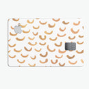 The Tan All Over Hemisphere Pattern - Premium Protective Decal Skin-Kit for the Apple Credit Card