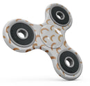 The Tan All Over Hemisphere Pattern Full-Body Fidget Spinner Skin-Kit